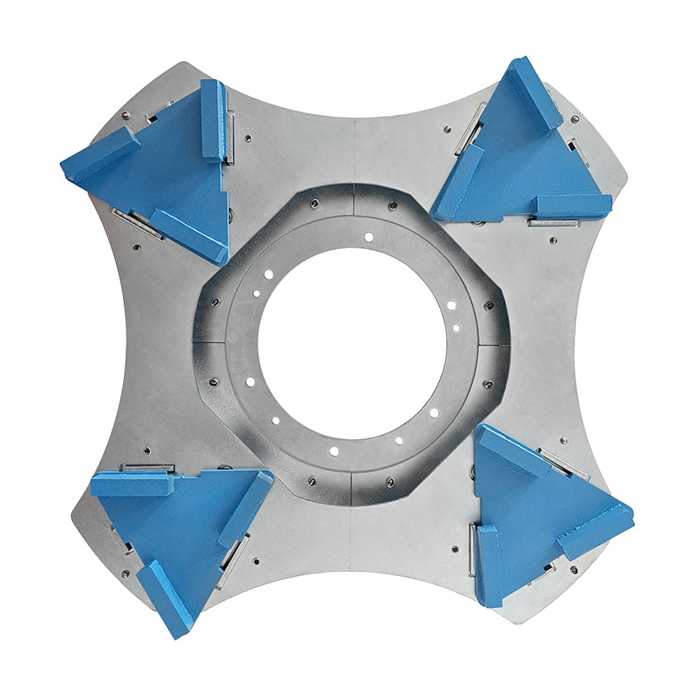 Diamantsegmente 30/40 zum Schleifen von Zementunterlage und -basis XL 4 Stk