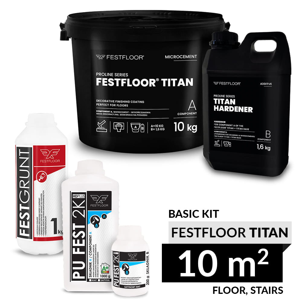 Kit FESTFLOOR TITAN BASIC - 10m2