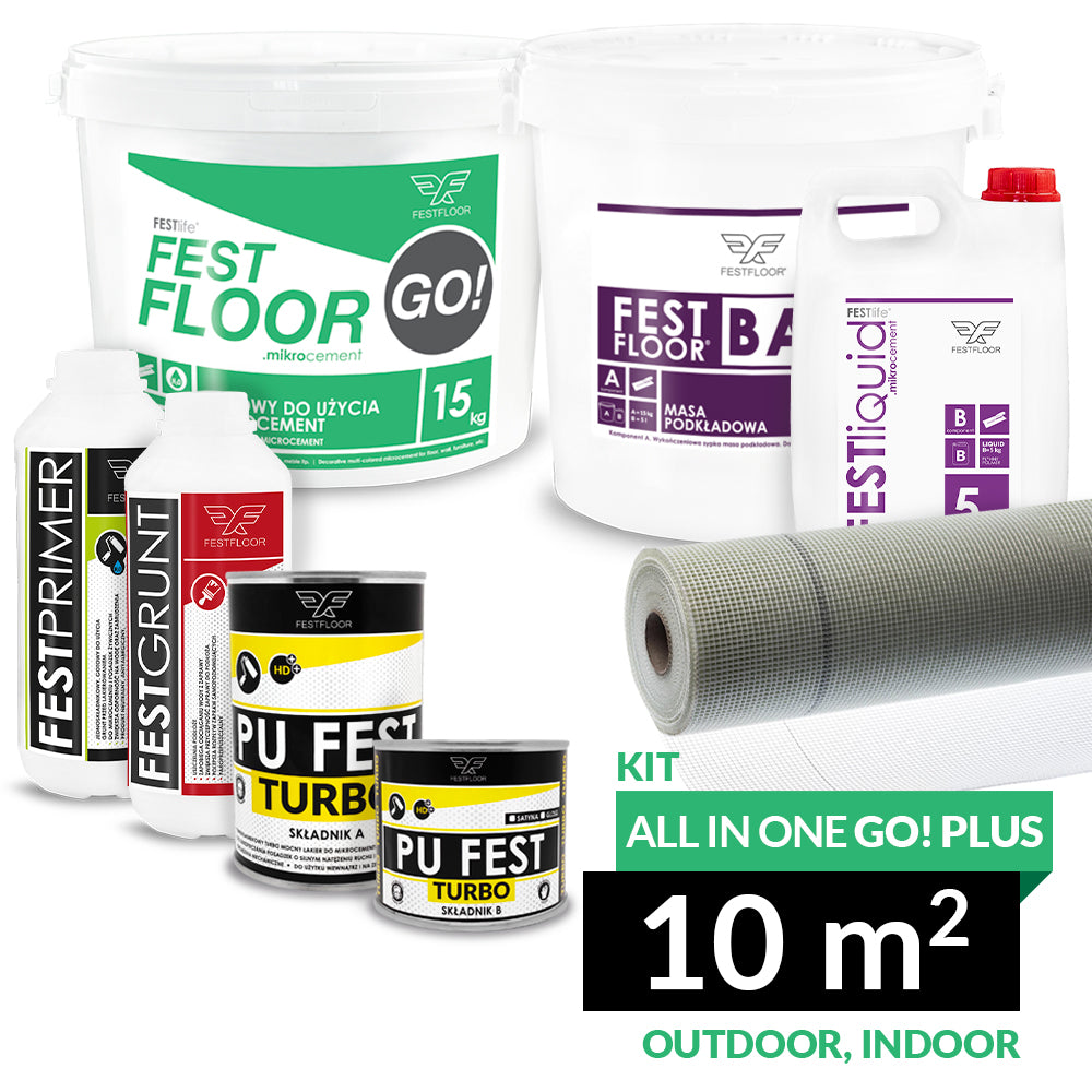 Kit ALL IN ONE GO! PLUS - 10 m²