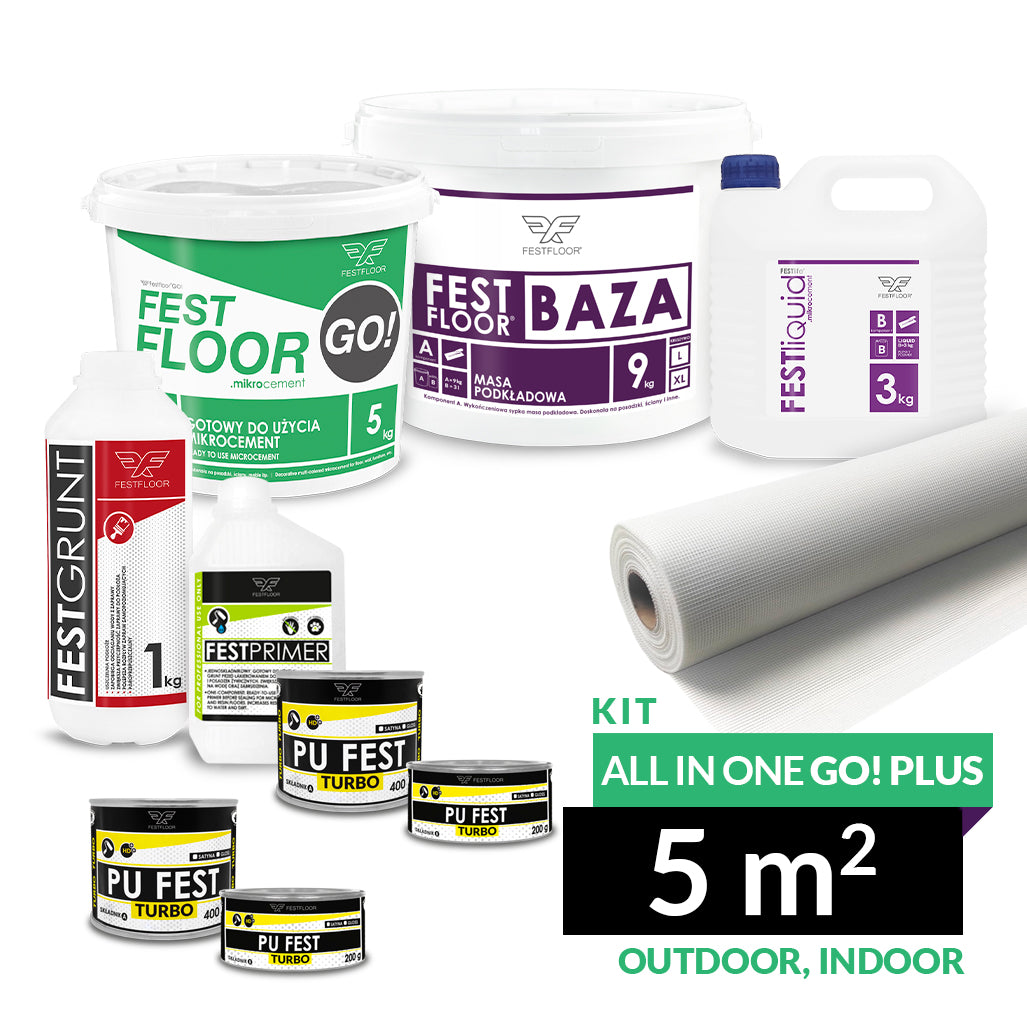 Kit ALL IN ONE GO! PLUS - 5 M²