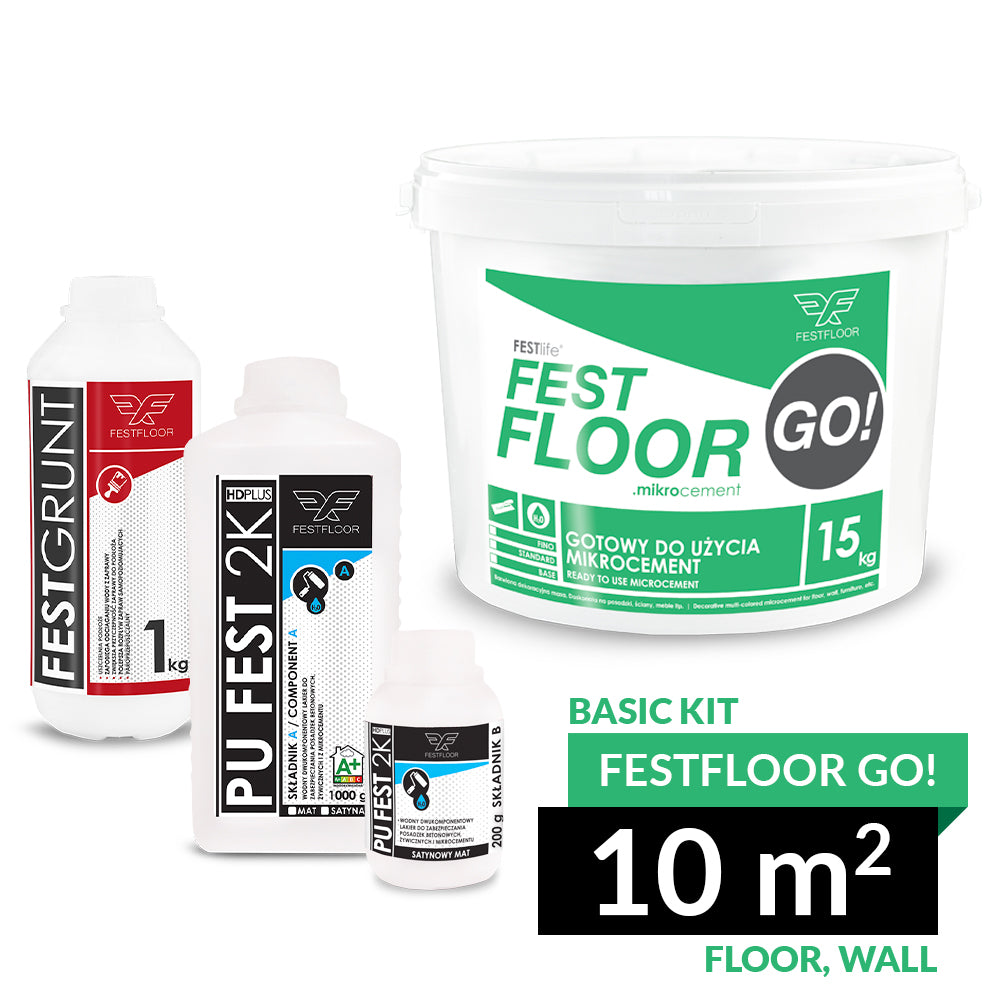 Kit FESTFLOOR GO! Basic - 10 m²