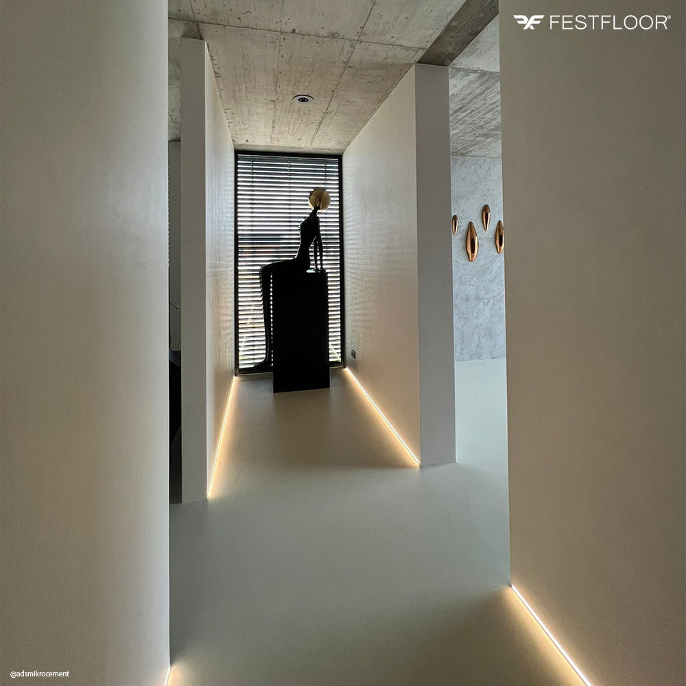 Kit for microcement floor with super hard sealer - 10 M²