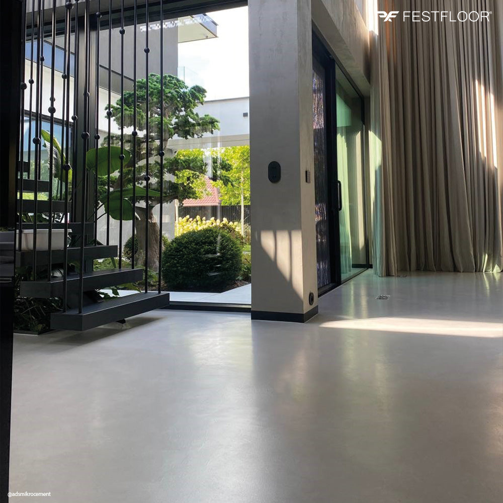 Kit for microcement floor with super hard sealer - 10 M²