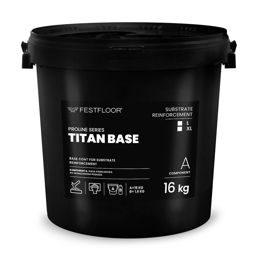 TITAN BASE 16 KG + 1,6 KG base layer for microcement Titan