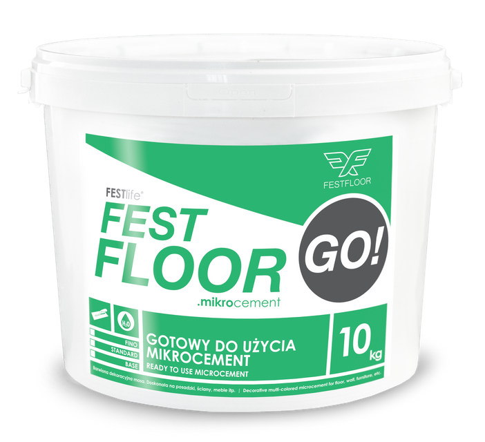 FESTFLOOR GO! 10 kg - Mikrozement